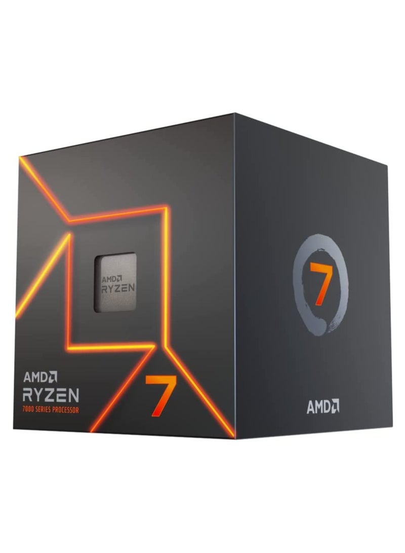 AMD - Ryzen 7 7700 Desktop Processor 8 Core 16 Thread, 76MB Cache, Up To 5.4 GHz - Image 1