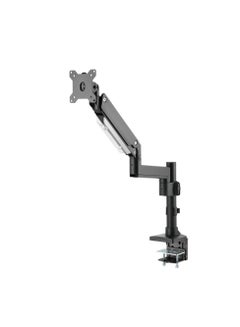 GameOn Single Monitor Arm Stand Mount Pole Mounted Aluminum Heavy Duty Gas Spring For Gaming And Office Use Upto 17 To 35 Inches | GO-2083 Black  - Image 2