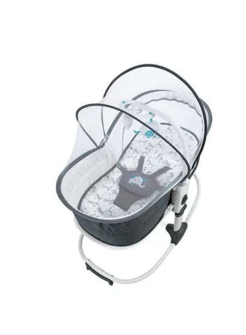 6-in-1 Rocker & Bassinet | Grey