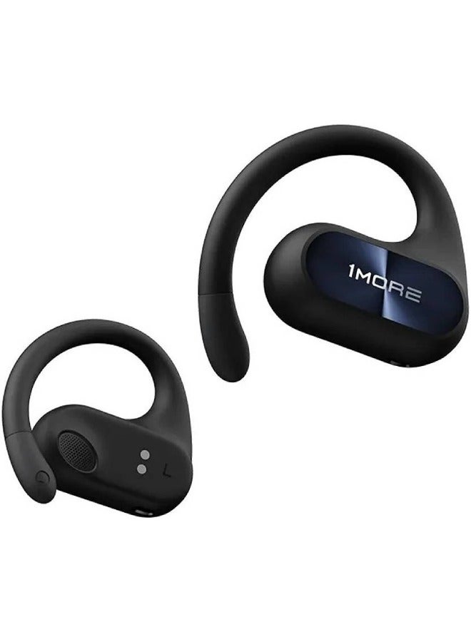 1MORE Fit SE S30 Open-Ear Wireless Earbuds Noise Cancellation Bluetooth 5.3 Water Resistance 4 Microphones 30 Hours Battery Black - Image 2