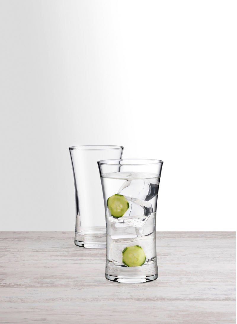Pasabahce 6-Piece Azur Tumbler Set 300 cc Clear - Image 3