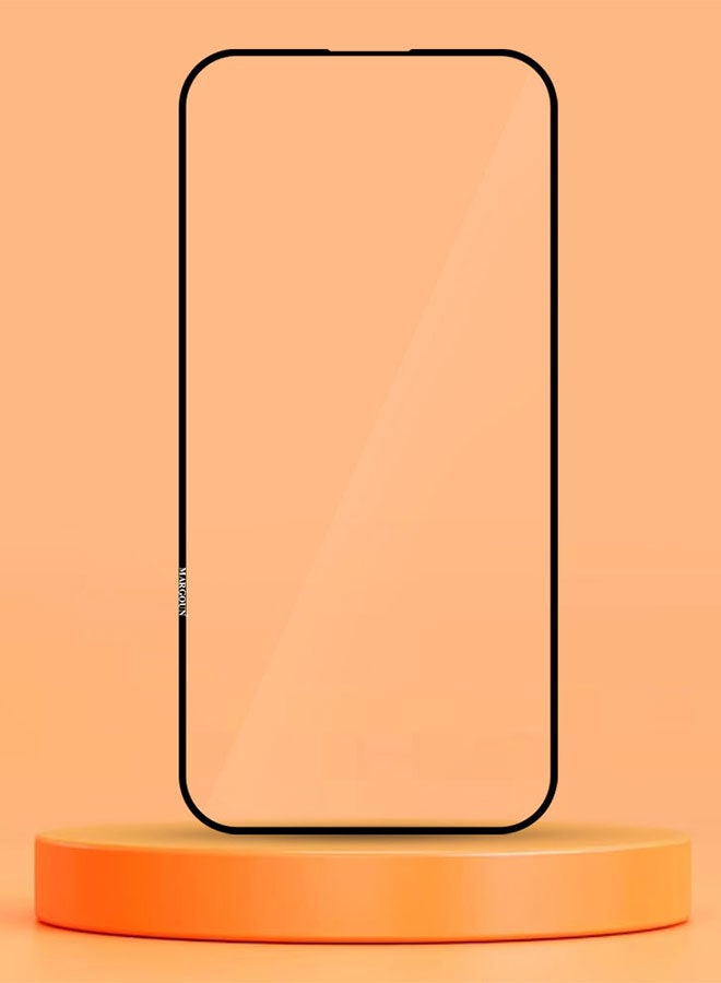 مارجون 2 Pack For iPhone 15 Pro Max Phone Protective Case And Screen Protector Fashionable Electroplated Magnetic Suction Full Covered Shockproof Phone Cover With Magnetic Rings Dark Dark Blue - Image 3