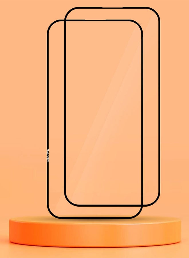 مارجون 3 Pack For iPhone 15 Pro Max Phone Protective Case And 2 Screen Protectors Fashionable Electroplated Magnetic Suction Full Covered Shockproof Phone Cover With Magnetic Rings Purple - Image 3