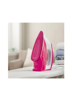 Russell Hobbs Light and Easy Bright Steam Iron - Colorful Design with 2x More Durable Soleplate, 115 Gram Steam Shot and 35 Gram Continuous Steam 240 ml 2400 W 26480GCC Pink  - Image 2
