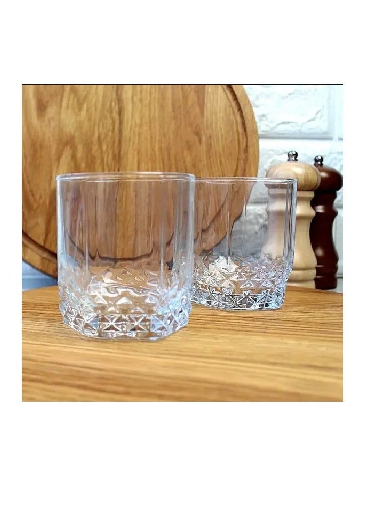 Pasabahce 6-Piece Valse Tumbler Set 250 ml Clear - Image 4