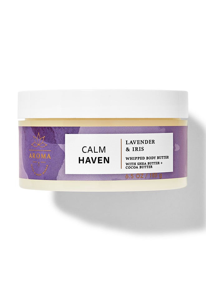 باث آند بودي وركس Lavender Iris Whipped Body Butter OZml - Image 1