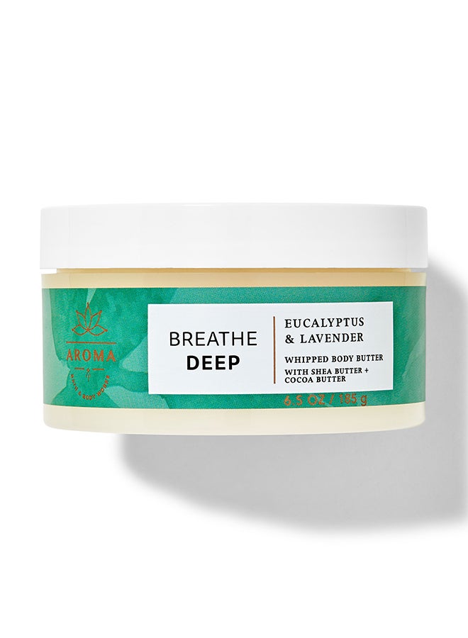 باث آند بودي وركس زبدة الجسم المخفوقة إكالبتوس لافندر 185جرام - Image 1