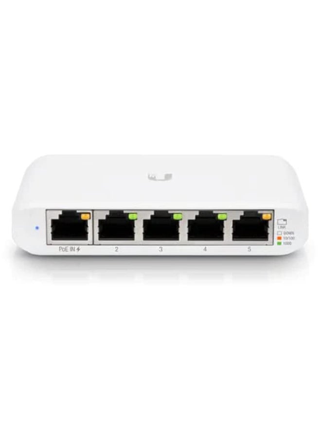 UBIQUITI Networks Ubiquiti USW-Flex-Mini UniFi Switch Compact Gigabit 5-Port 802.3af/at PoE White  - Image 3