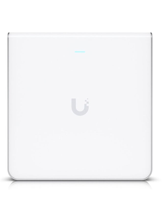 UBIQUITI U6-Enterprise-IW | Access point | Dual Band WiFi6E 4x4 MIMO, 1x RJ45 2.5Gb/s PoE+, 4x RJ45 1000Mb/s White - Image 1