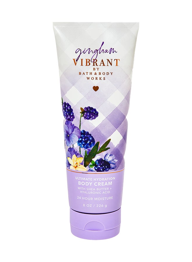 Bath & Body Works - Gingham Vibrant Ultimate Hydration Body Cream 226grams - Image 1