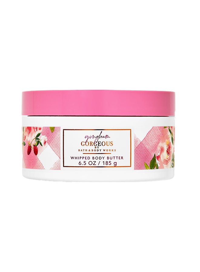 باث آند بودي وركس Gingham Gorgeous Whipped Body Butter 185grams - Image 2