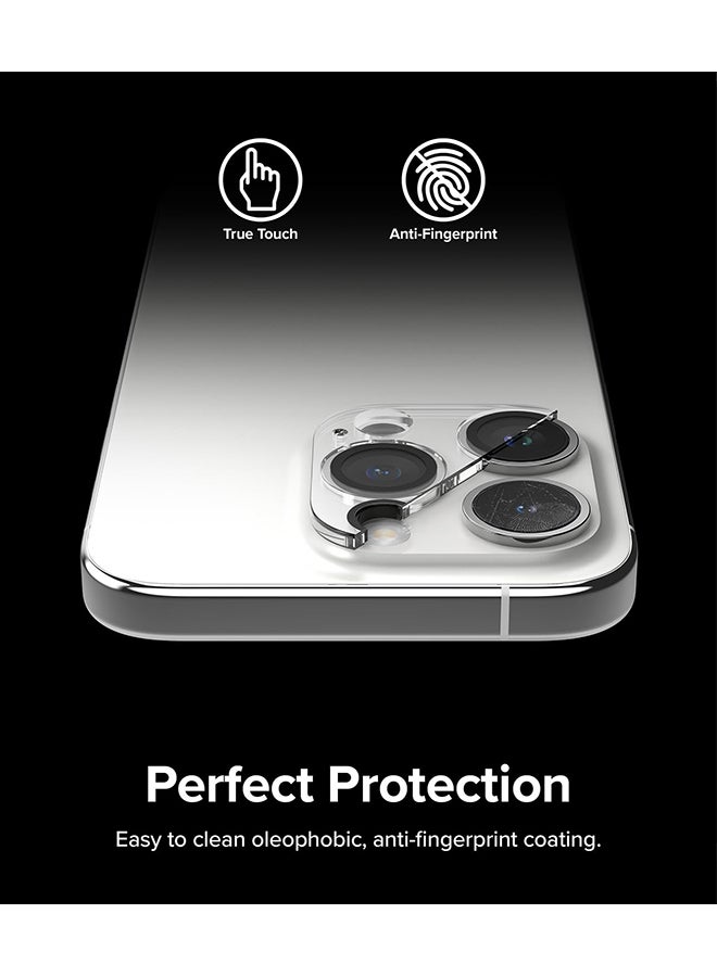 Invisible Defender Camera Lens Protector For Apple iPhone 15 Pro Max Tempered Glass Lens Protector Pack Of 2 Clear