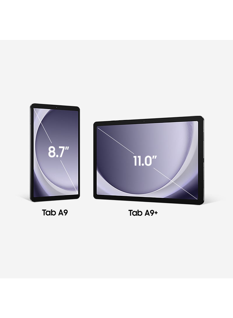 سامسونج جالاكسي تاب A9 فضي، 8 جيجابايت رام، 128 جيجابايت LTE - إصدار الشرق الأوسط - Image 3