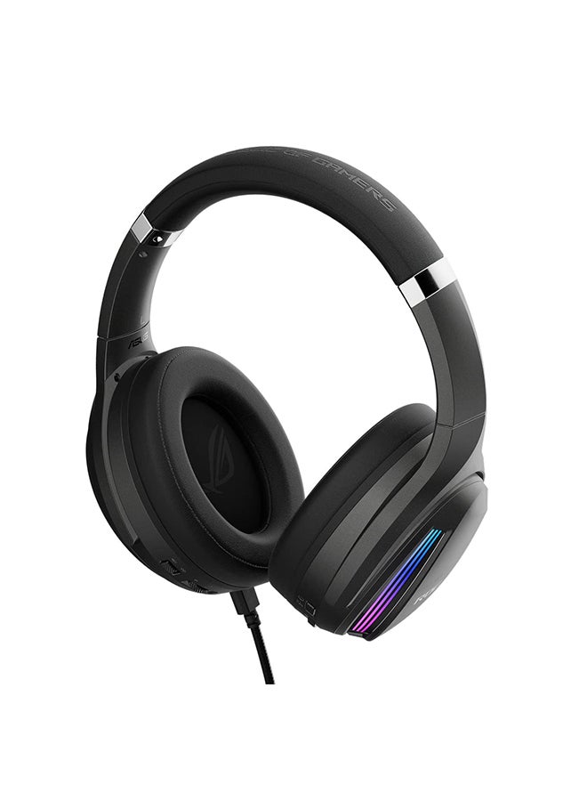 ASUS - ROG Fusion II 500 Gaming Headset - AI Beamforming Mic, Noise-canceling 7.1 Surround Sound, Hi-Res ESS 9280 Quad DAC, Game Chat, 3.5mm, USB-C - Image 1