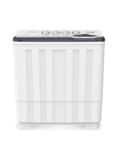 Twin Tub Semi-Automatic Washing Machine, Powerful Wash With Mechanical Wash Timer, Intuitive Control, Durable Aluminium Spin Motor, 480W Wash And 200W Spin Input Power 20 kg KR-WSA200K White