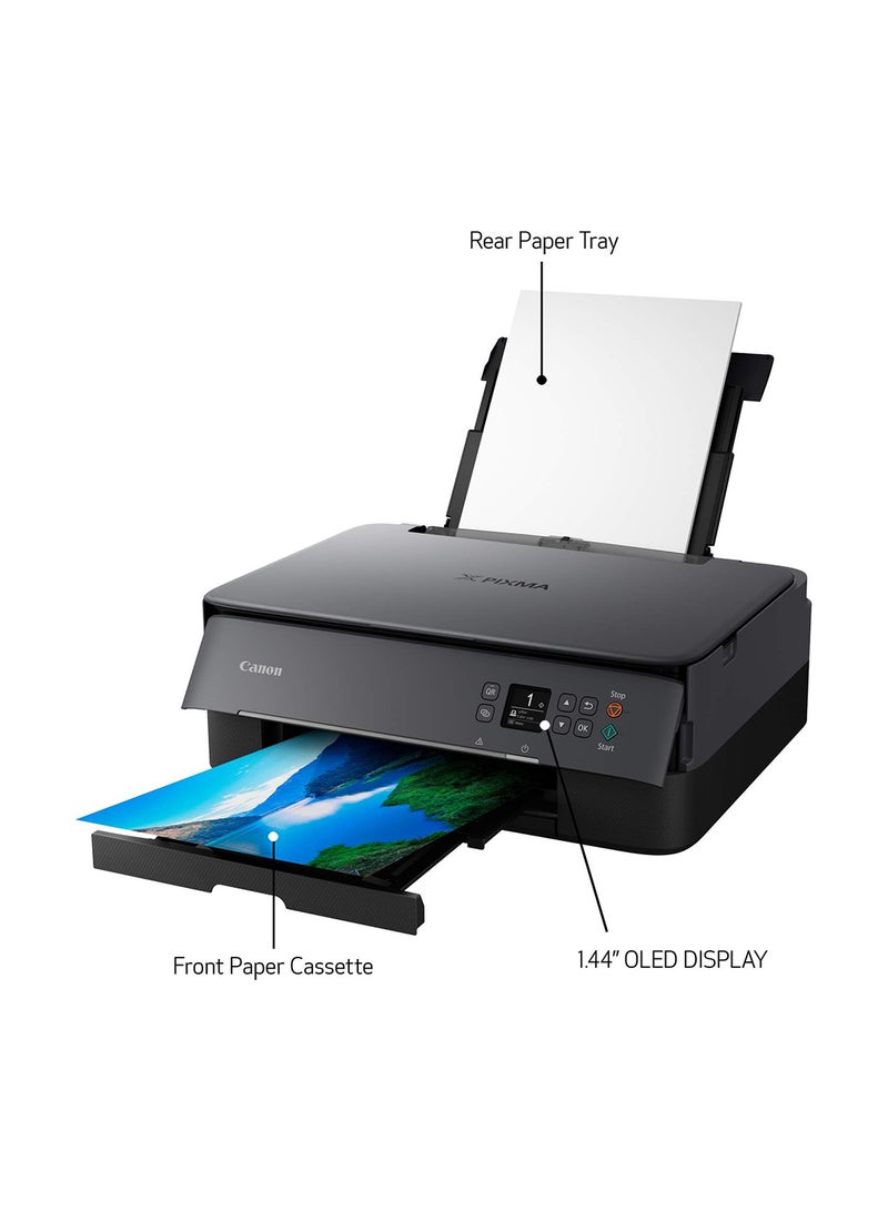 Canon - Pixma TS5340A Wireless 3-In-1 Printer Black - Image 1