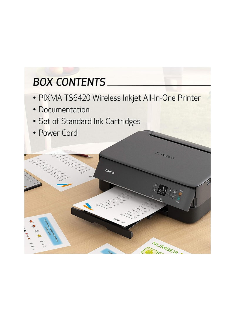 Canon - Pixma TS5340A Wireless 3-In-1 Printer Black - Image 1