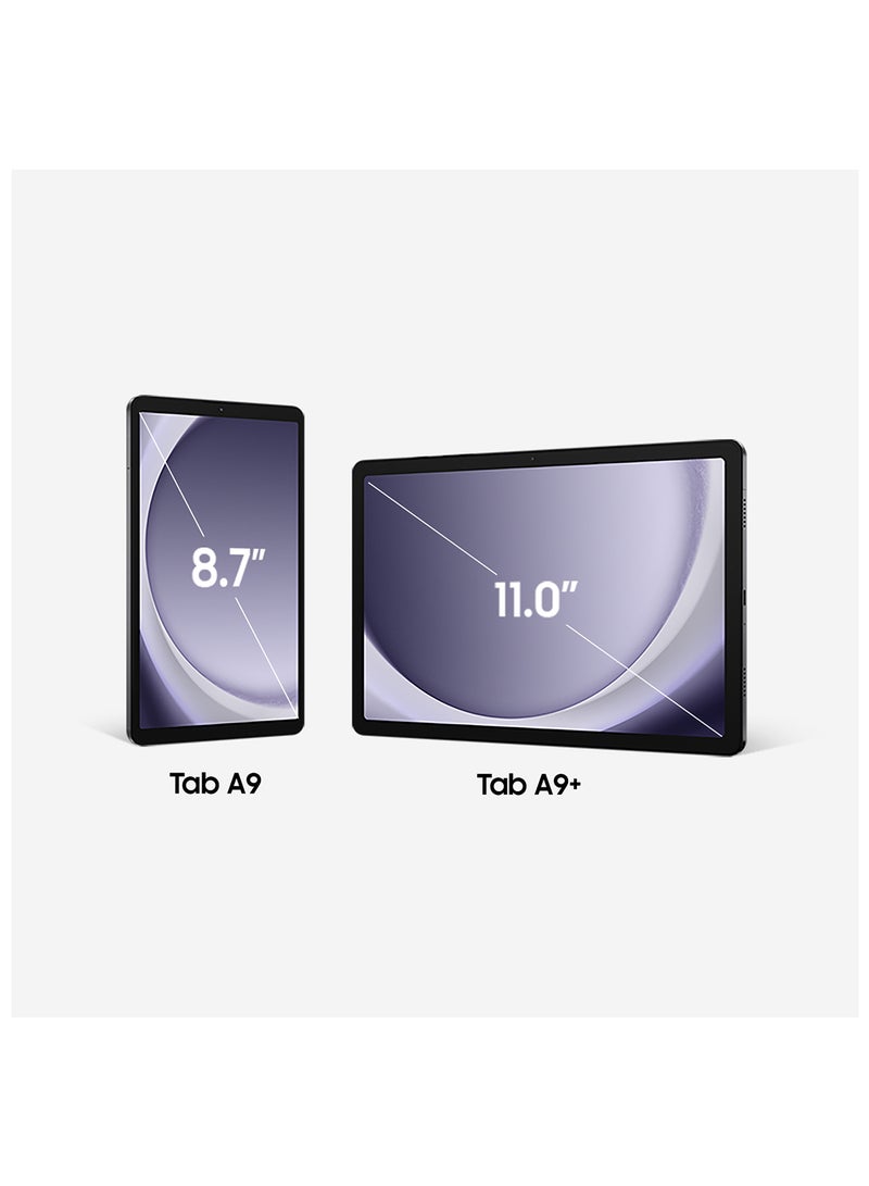 سامسونج Galaxy Tab A9 Plus Graphite 4GB RAM 64GB 5G - إصدار الشرق الأوسط - Image 3