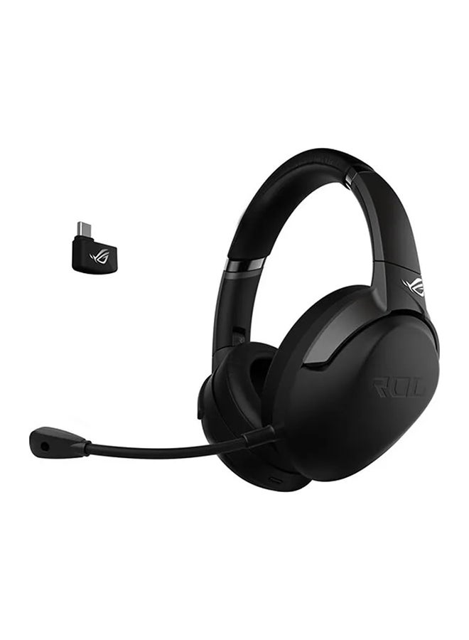 أسوس - سماعة الألعاب اللاسلكية ASUS ROG Strix Go 2.4 مع محول USB-C 2.4 جيجاهرتز | ميكروفون يعمل بتقنية AI لإلغاء الضوضاء | سماعات رأس فوق الأذن لأجهزة الكمبيوتر الشخصية وأجهزة Mac وأجهزة Nintendo Switch وأجهزة PS5/4 - Image 1