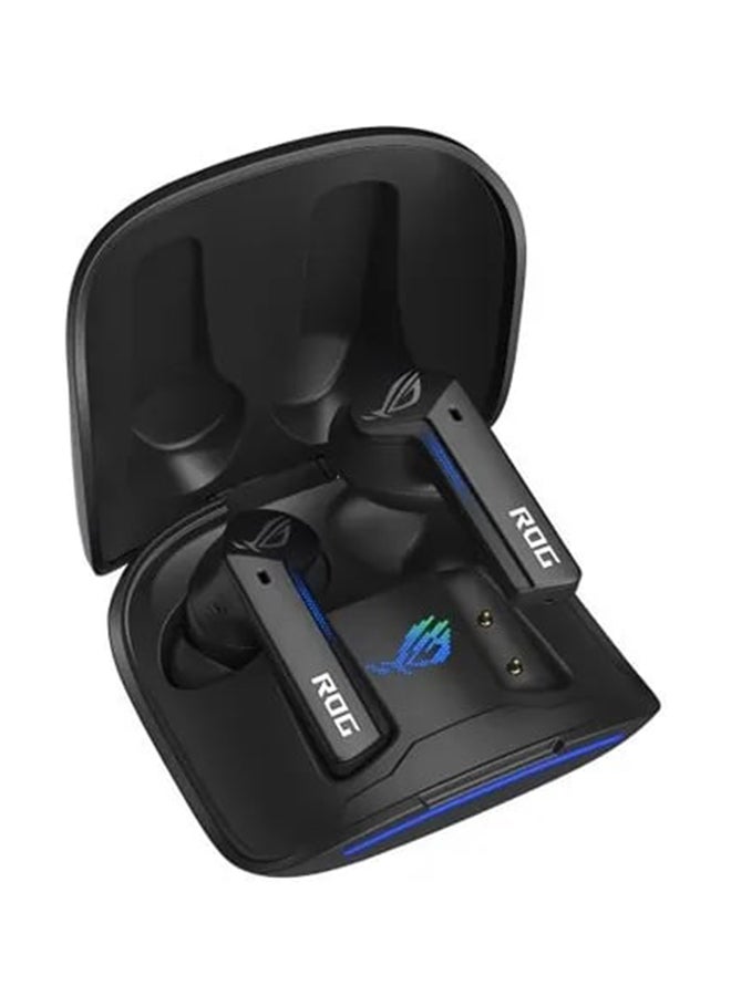 أسوس - ASUS ROG CETRA TRUE WIRELESS: سماعات ألعاب لاسلكية حقيقية مع بلوتوث منخفض الكمون يبلغ 25 مللي ثانية، وعمر بطارية يصل إلى 5.5 ساعات، وإلغاء الضوضاء النشط. - Image 1