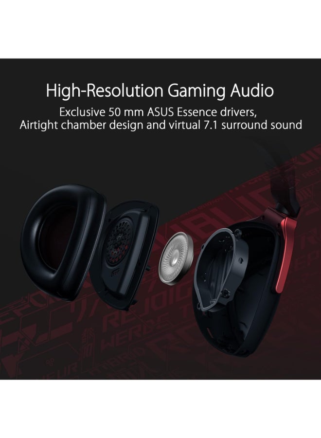 ASUS ROG Delta S Core Wired Gaming Headset Lightweight 270g, 7.1 Surround Sound, 50mm Drivers, Discord Certified Mic, 3.5mm,For PC, Switch, PS4, PS5, XBOX, and Mobile Devices  - Image 4
