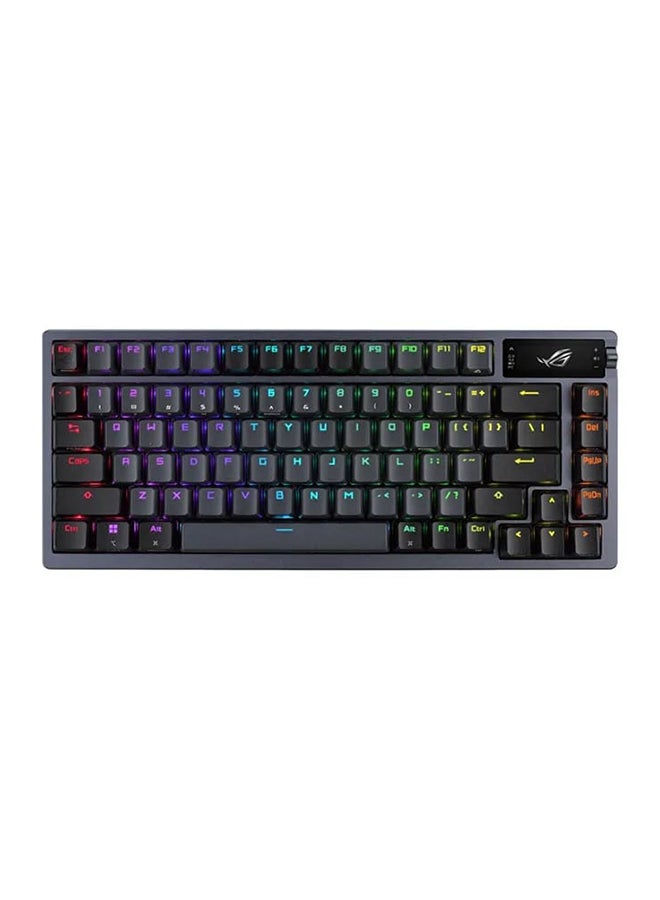 ASUS - ASUS M701 ROG AZOTH M701: PBT keycaps with 80 million keystroke lifespan, 1.5mm travel distance, and IP56 water and dust resistance with features such as, durability, longevity, and versatility. - Image 1