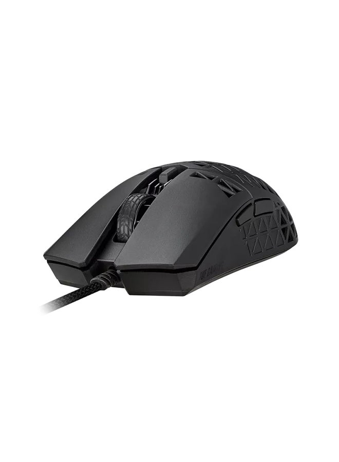 ASUS TUF Gaming M4 Air Lightweight Gaming Mouse | 16,000 dpi Sensor, Programmable Buttons, 47g Ultralight Air Shell, IPX6 Water Resistance, TUF Gaming Paracord and Low Friction PTFE Feet - Image 4