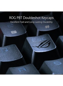 ASUS ROG Strix Scope RX TKL Wireless Deluxe - 80% Gaming Keyboard, Tri-Mode Connectivity (2.4GHz RF, Bluetooth, Wired), ROG RX Red Optical Mechanical Switches, PBT Keycaps, RGB, Wrist Rest, Black - pnsku/N70011648V/45/_/1722955126/293c7bba-b185-4d48-9166-d410d1cae54a