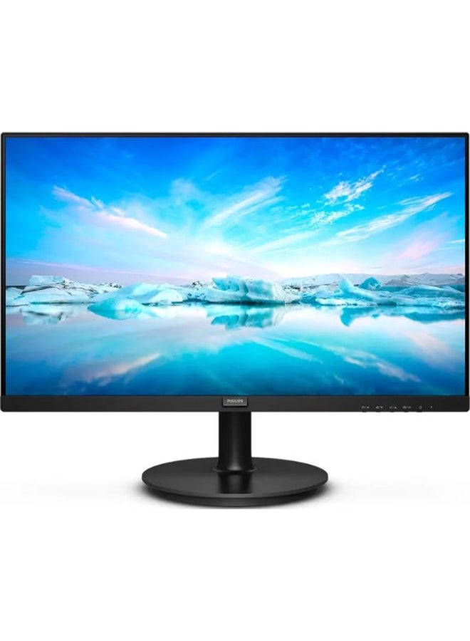 Philips - 21.5 inch W-LED System LCD Monitor, Resolution 1920 x 1080 @ 75 Hz, Response time 4 ms (GtG), Anti-Glare | 221V8L Black - Image 1