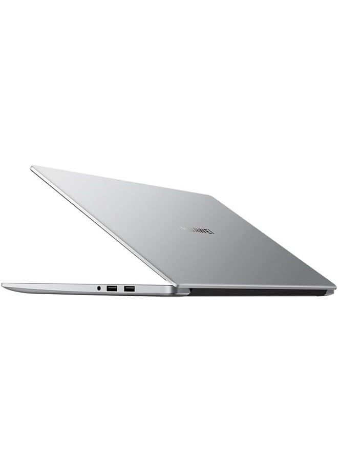 HUAWEI - MateBook D15 Laptop With 15.6-Inch Display, Core i5-1155G7 Processor/8GB RAM/512GB SSD/Intel Iris XE Graphics/Windows 11 Home English/Arabic Silver - Image 1