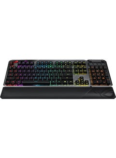 أسوس لوحة مفاتيح الألعاب الميكانيكية ASUS MA02 ROG Claymore II RGB: مفاتيح بصرية 100%، وأوضاع لاسلكية/سلكية، ولوحة أرقام قابلة للفصل للحصول على أقصى قدر من المرونة.  - Image 5