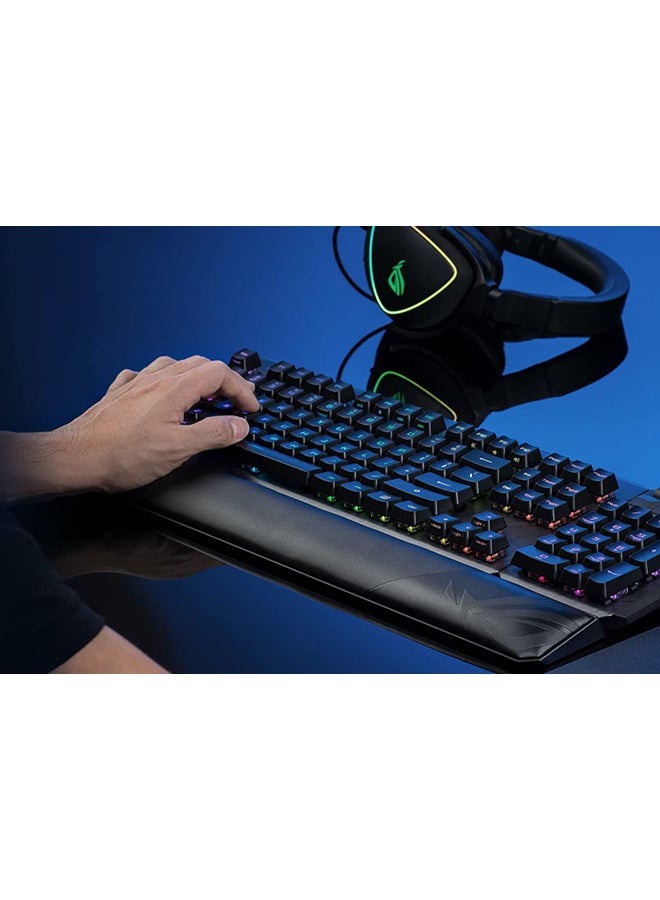 ASUS - Asus MA02 ROG Claymore II Wireless Modular Mechanical Gaming Keyboard, Detachable Numpad, RX Red Switches, Aura Sync, 2.4 Ghz, USB 2.0 - Black - Image 1