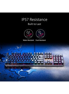 أسوس ASUS XA05 ROG Strix Scope RX: مفاتيح ضوئية بدقة 36000 نقطة في البوصة، أقدام PTFE بنسبة 100%، مقاومة للماء IP57 - تشغيل أسرع، الفوز بالمزيد  - Image 3