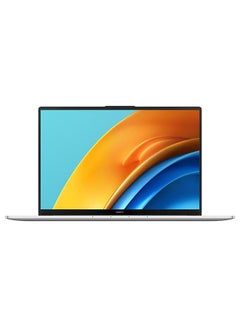 Matebook D16 Laptop 16 Inch FHD Display, Intel Core i7- 12700H Processor/16GB RAM/512GB SSD/Intel Iris Xe Graphics/Windows 11 English/Arabic Mystic Silver - pnsku/N70011683V/45/_/1696601647/cf62969e-3011-4e37-adb1-74f020ad50c5