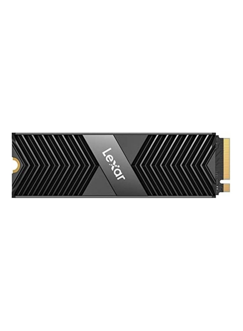 Lexar - Professional NM800 Pro SSD With Heatsink PCIe Gen4 NVMe M.2 2280 Internal Solid State Drive, Up To 7500MB/s Read, For PS5, Gamers And Creators LNM800P002T-RN8NG 2 TB - Image 1