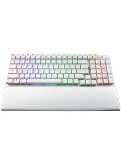 ASUS ROG X901 Strix Scope II 96% Gaming Keyboard, NX Snow Switches, Hot-Swappable, ROG Omni Receiver, UV-Coated ABS keycaps, Tri-Mode Connection, English - Arabic Layout  - Image 4