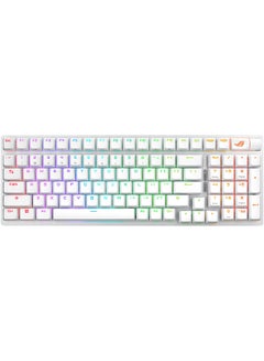 ASUS ROG X901 Strix Scope II 96% Gaming Keyboard, NX Snow Switches, Hot-Swappable, ROG Omni Receiver, UV-Coated ABS keycaps, Tri-Mode Connection, English - Arabic Layout  - Image 5