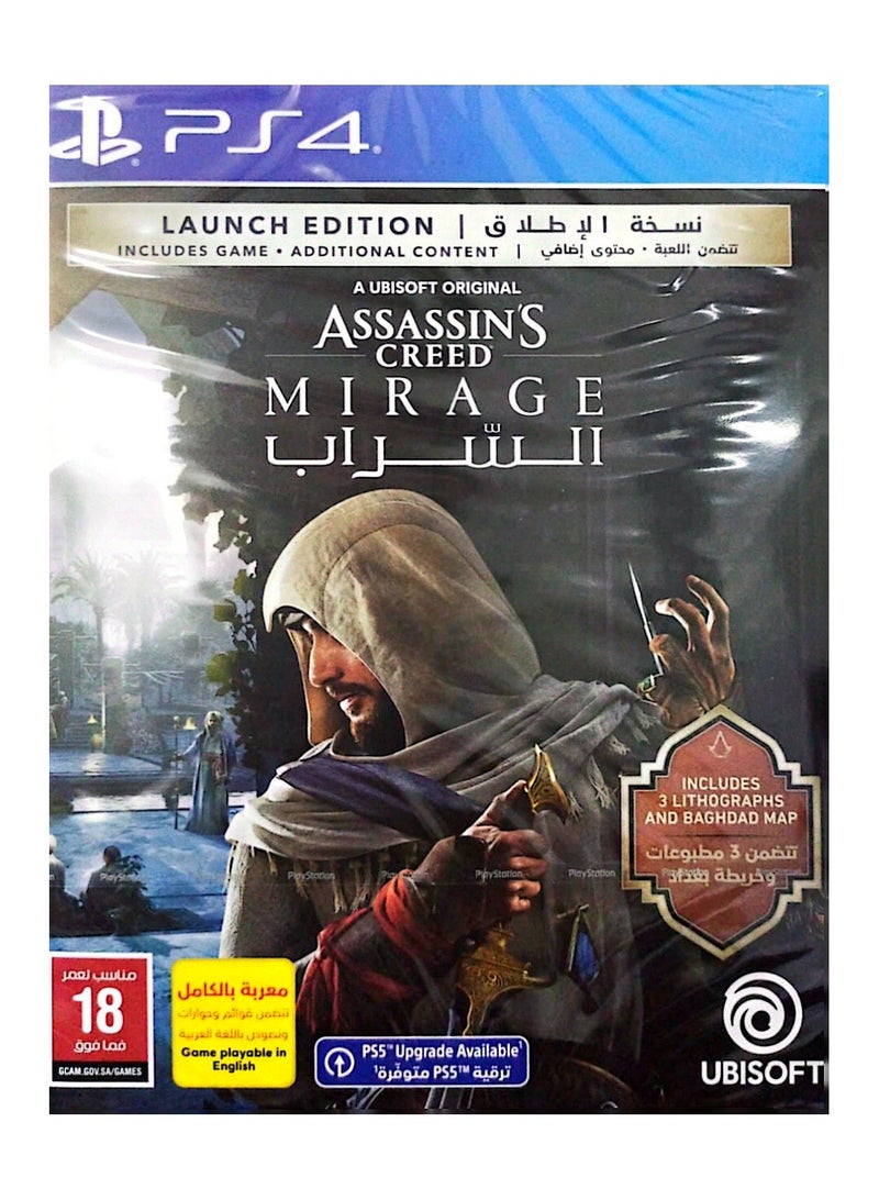 Ubisoft Assassins Creed Mirage Lanch Edition - PlayStation 5 (PS5)