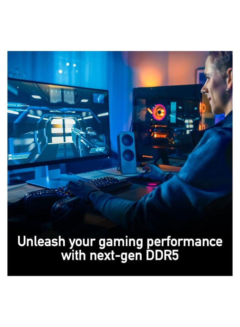 Lexar Ares RGB 32Gb (2x16GB) DDR5 Ram 6000MT/s CL34 Desktop Memory - AMD Expo And Intel XMP 3.0 LD5FU016G-R6000GDGA Black  - Image 3