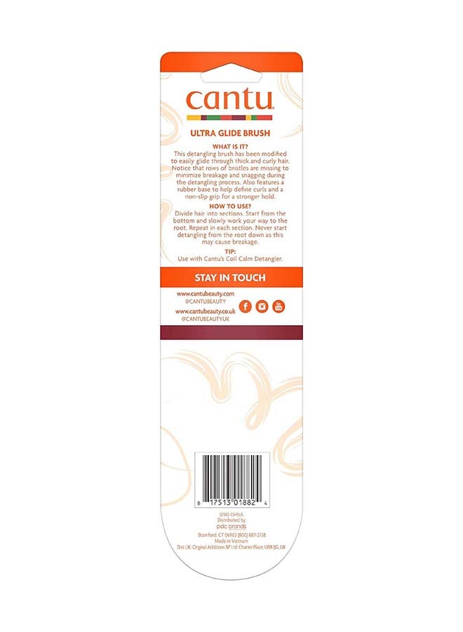 Cantu Thick Detangle Brush Detangle Easy Glide Brush Multicolour - Image 2
