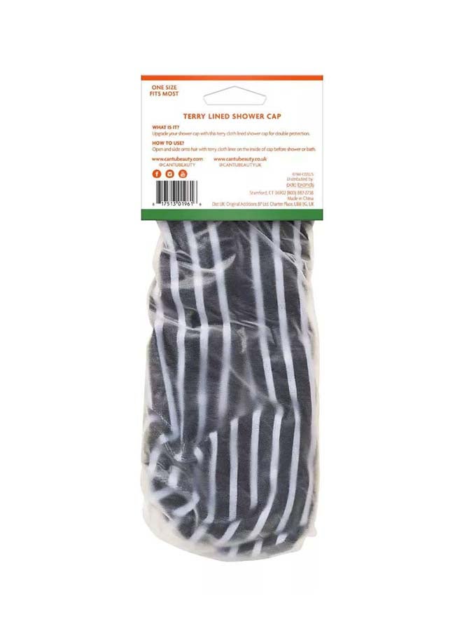 كانتو Cloth Terry Lined Shower Cap Multicolour - Image 2