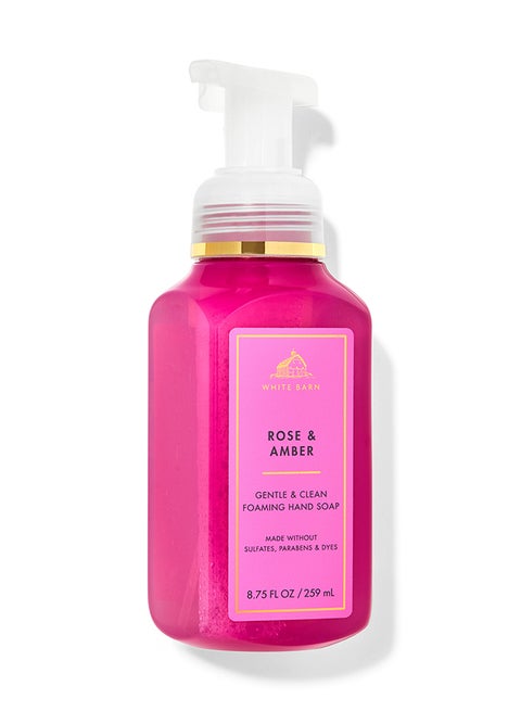 Rose And Amber Gentle And Clean Foaming Hand Soap 259ml