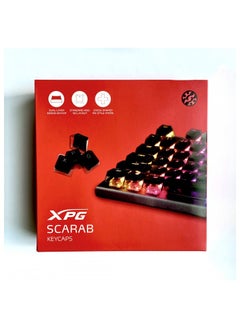 XPG Scarab Arabic/English Keycaps - SCARAB104-BKCME Black  - Image 4