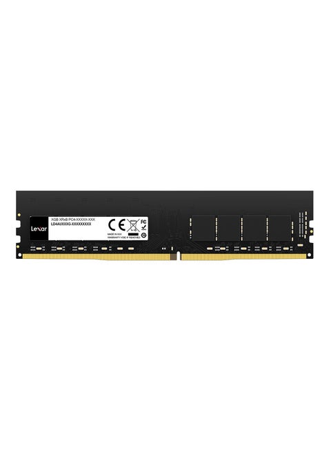 ذاكرة وصول عشوائي 8 جيجا بايت، ذاكرة سطح المكتب DDR4 3200 ميجا هرتز UDIMM للمستخدمين اليومي، ترقية الأداء باللون الأسود