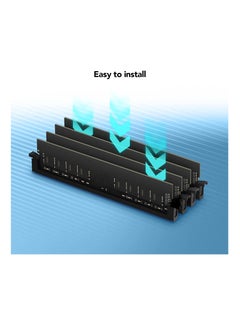 Lexar 8Gb DRAM, DDR4 3200 MHz UDIMM Desktop Memory For Everyday Users, Performance Upgrade Black  - Image 4