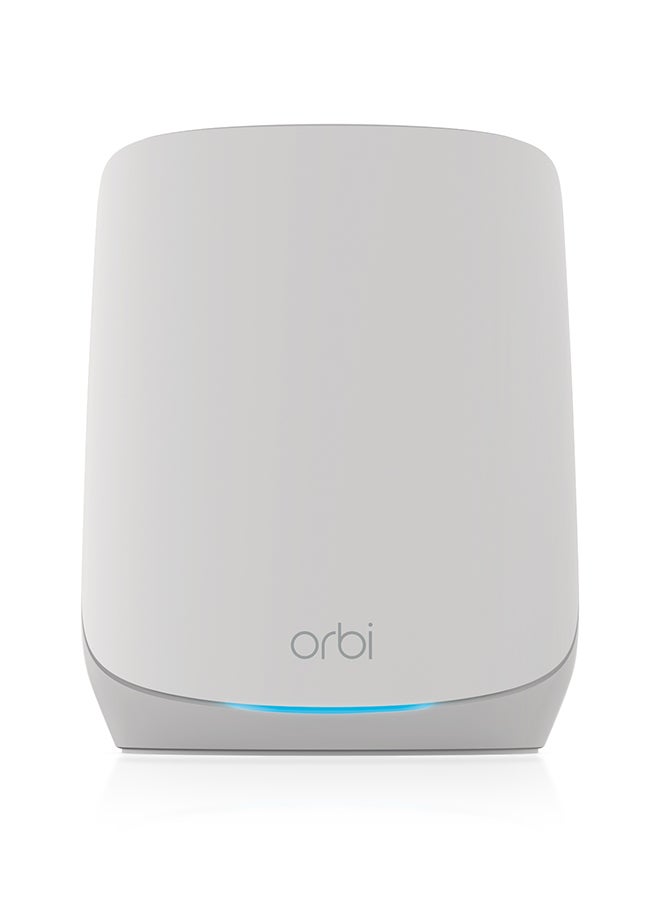 NETGEAR - Orbi Whole Home WiFi 6 Tri-Band Mesh System (RBK763S) | AX5400 Wireless Speed (Up to 5.4Gbps) | 3 Pack White, Grey - Image 1