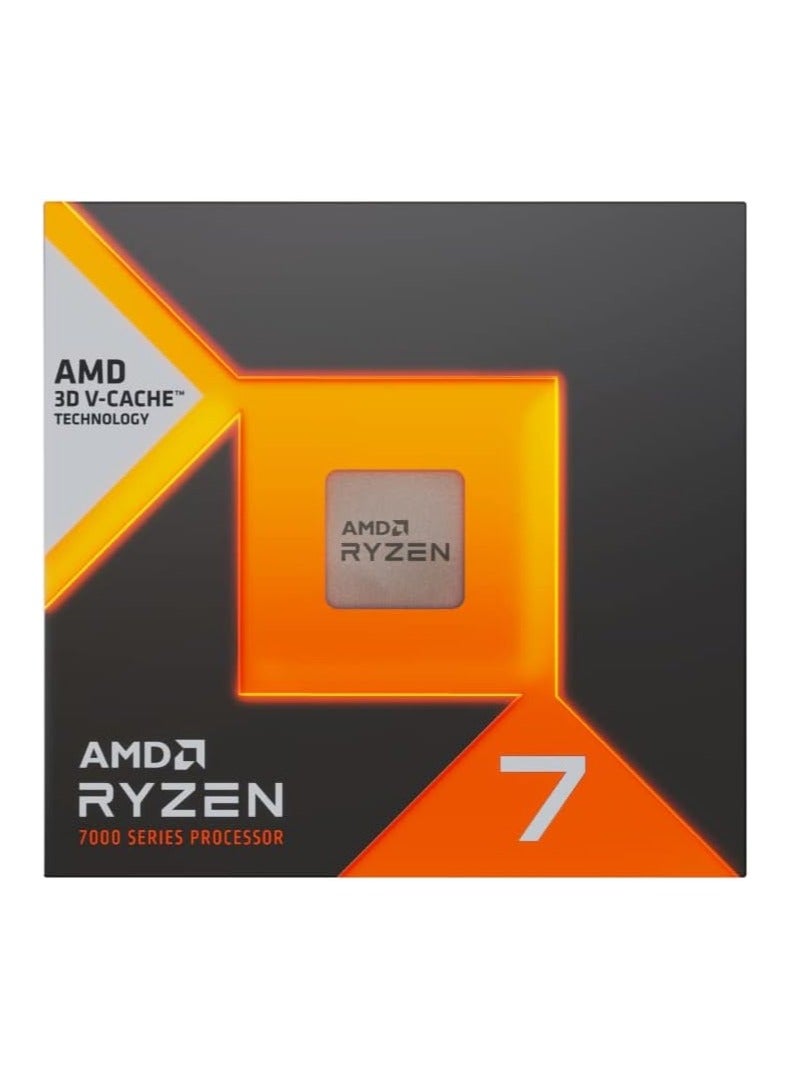 AMD - Ryzen 7 7800X3D 8-Core, 4.2GHz, AM5 & 16-Thread Desktop Processor - Image 1
