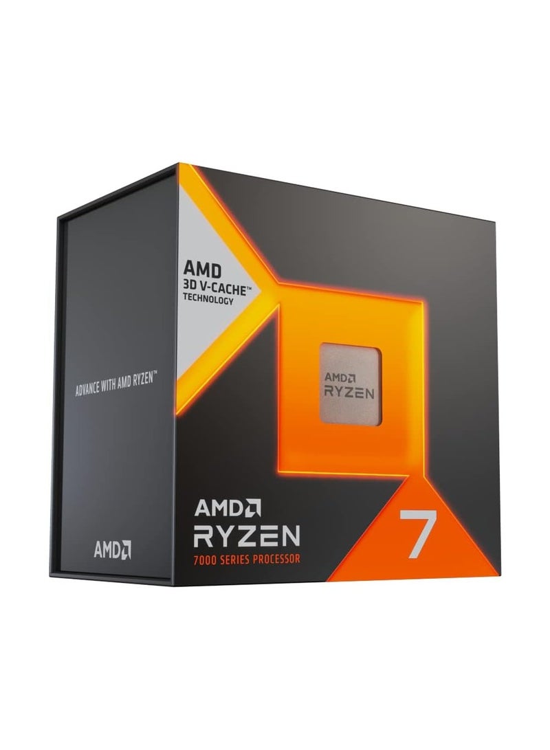 AMD - Ryzen 7 7800X3D 8-Core, 4.2GHz, AM5 & 16-Thread Desktop Processor - Image 1