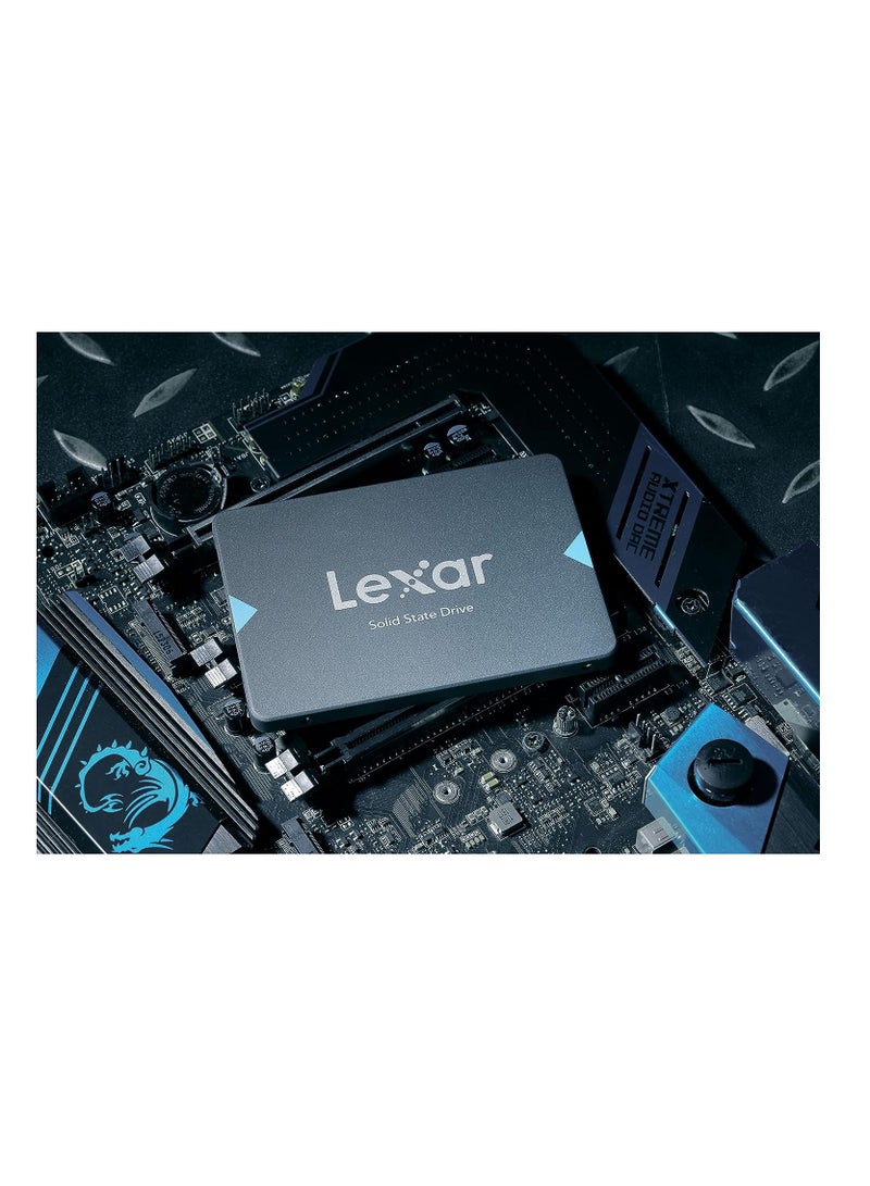Lexar - NQ100 2.5 Inch SATA III 6Gb/s 240GB SSD, Up To 550MB/s Read Solid State Drive, Internal SSD For Laptop, Desktop Computer/PC LNQ100X240G-RNNNG 240 GB - Image 1