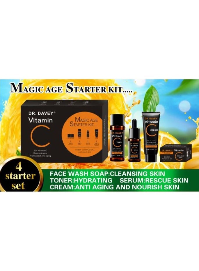 دكتور دافي مجموعة فيتامين سي الكاملة للعناية بالوجه في 5 100 جرام - Image 5